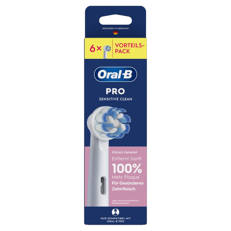 Oral-B Aufsteckbürsten Pro Sensitive Clean