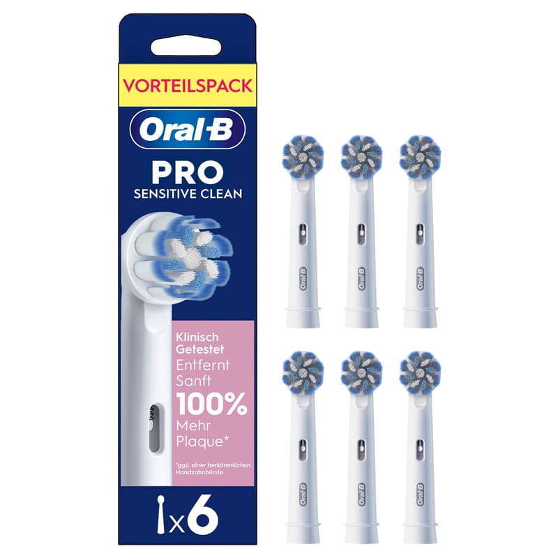 Oral-B Aufsteckbürsten Pro Sensitive Clean
