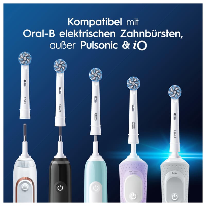 Oral-B Aufsteckbürsten Pro Sensitive Clean