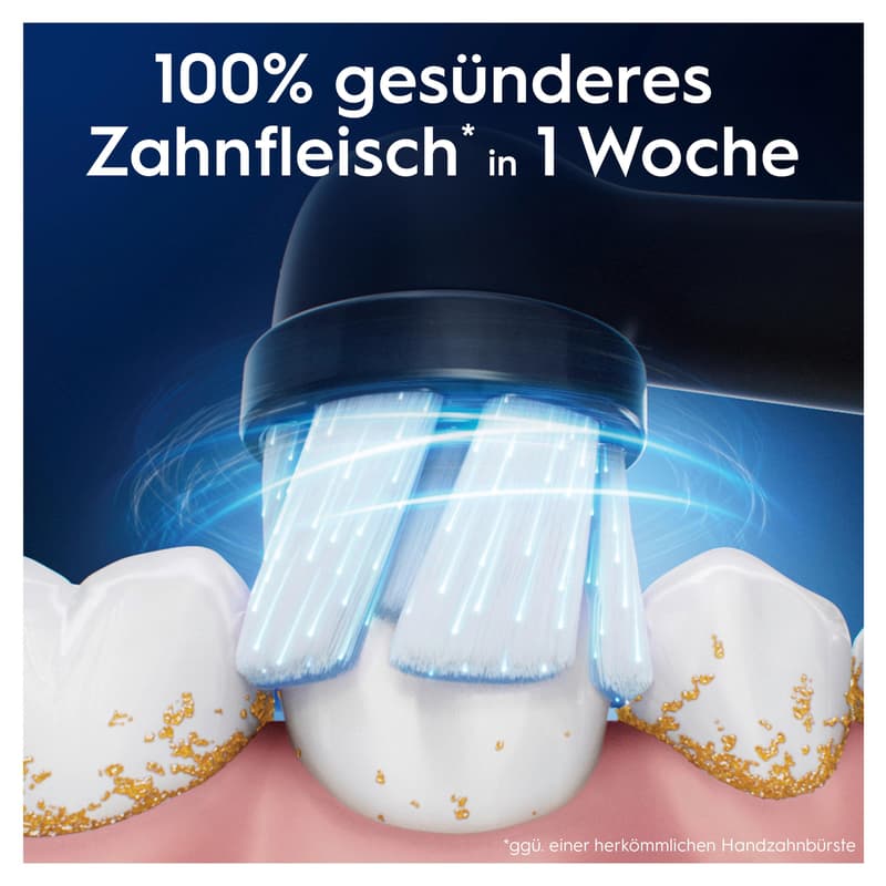 Oral-B Aufsteckbürsten iO Sanfte Reinigung Schwarz