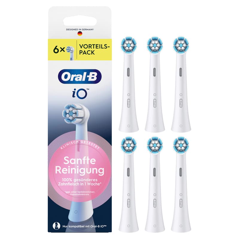 Oral-B Aufsteckbürsten iO Sanfte Reinigung