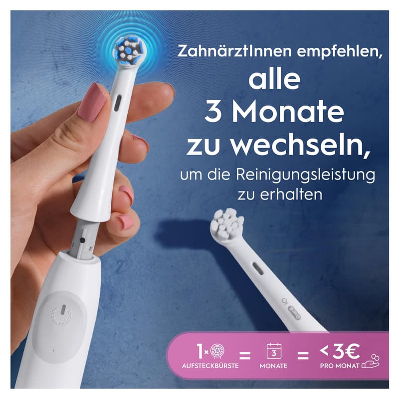 Oral-B Aufsteckbürsten iO Sanfte Reinigung