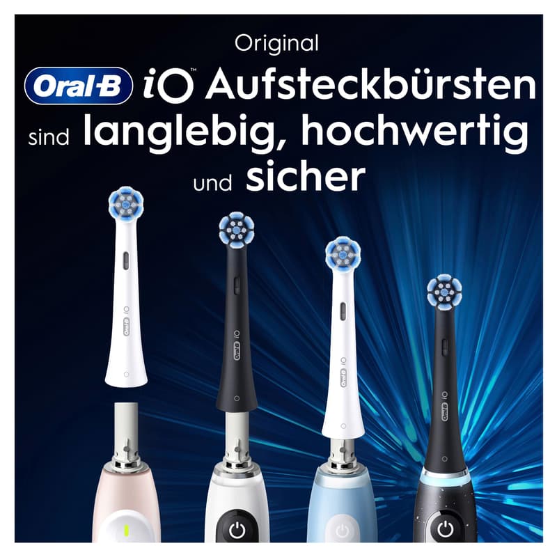Oral-B Aufsteckbürsten iO Sanfte Reinigung