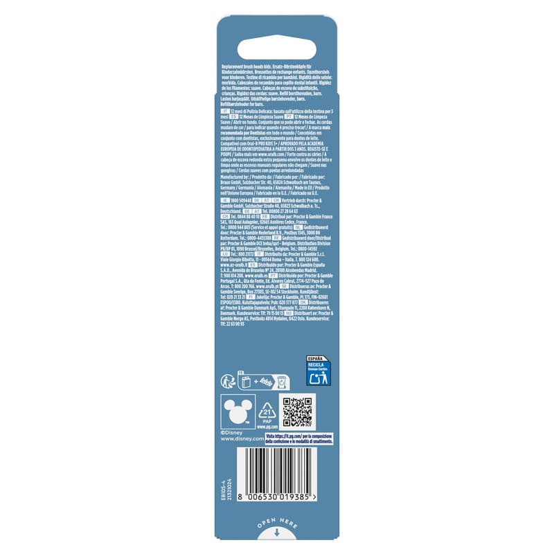 Oral-B Aufsteckbürsten Kids Frozen