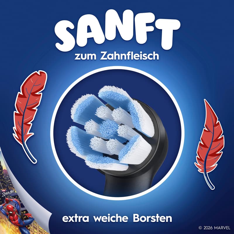 Oral-B Aufsteckbürsten iO Kids Spiderman