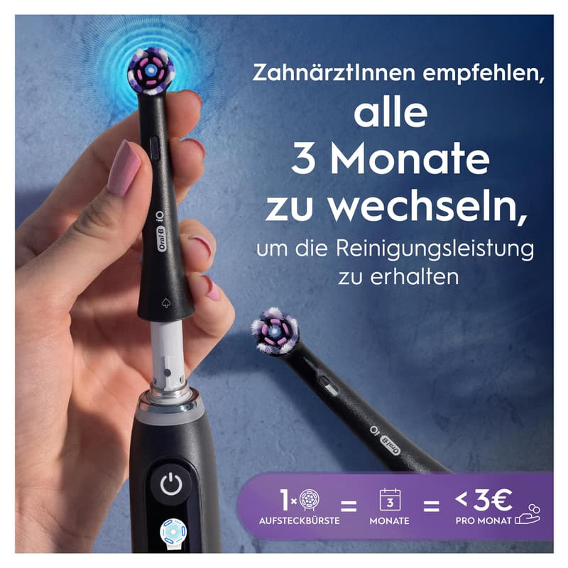 Oral-B Aufsteckbürsten iO schwarz