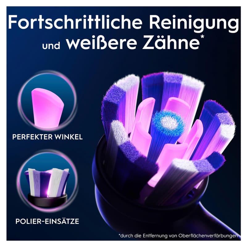 Oral-B Aufsteckbürsten iO schwarz