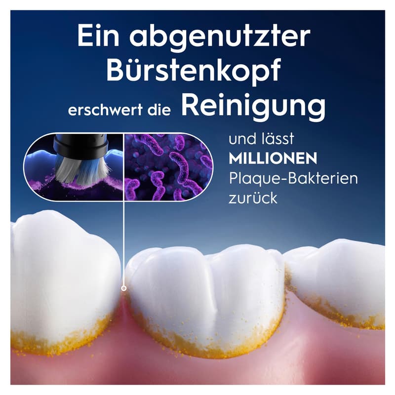 Oral-B Aufsteckbürsten iO schwarz