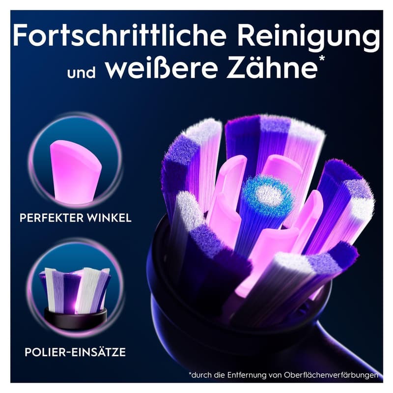 Oral-B Aufsteckbürsten iO Schwarz