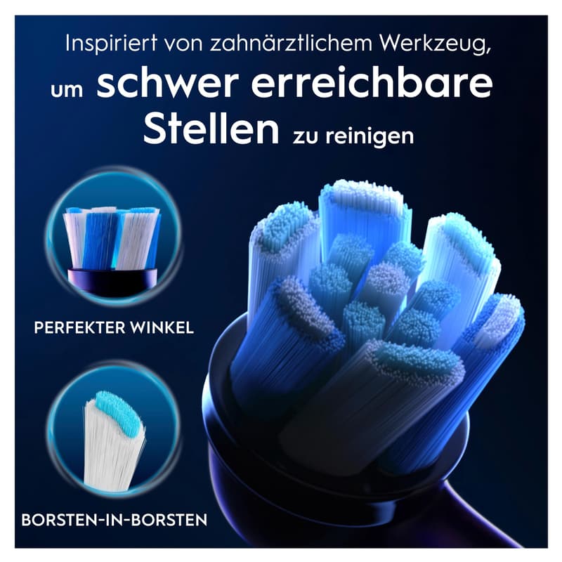 Oral-B Aufsteckbürsten iO Ultimative Reinigung Schwarz