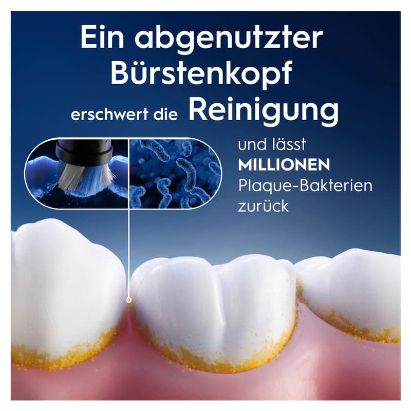 Oral-B Aufsteckbürsten iO Ultimative Reinigung Schwarz