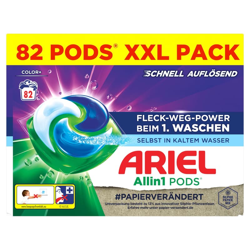 Ariel All-in-1 Colorwaschmittel Flüssig Pods 82WL