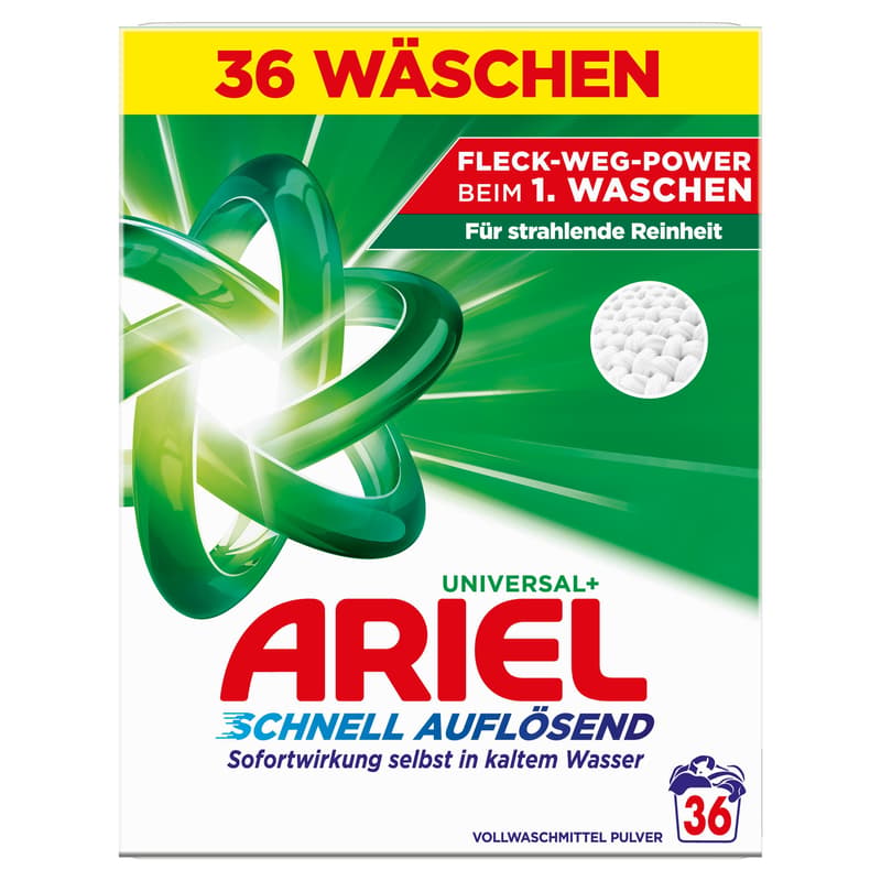 Ariel Vollwaschmittel Pulver Universal 36WL