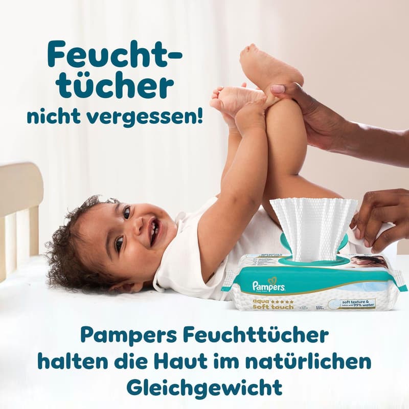 Pampers Baby Dry Windeln Gr.8 Extra Large, Single Pack, 17+kg