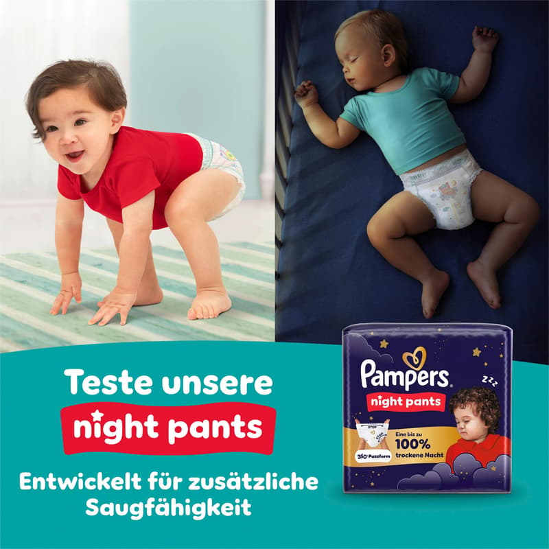Pampers Baby Dry Pants Windeln Gr.6 Extra Large, Single Pack, 13-19kg