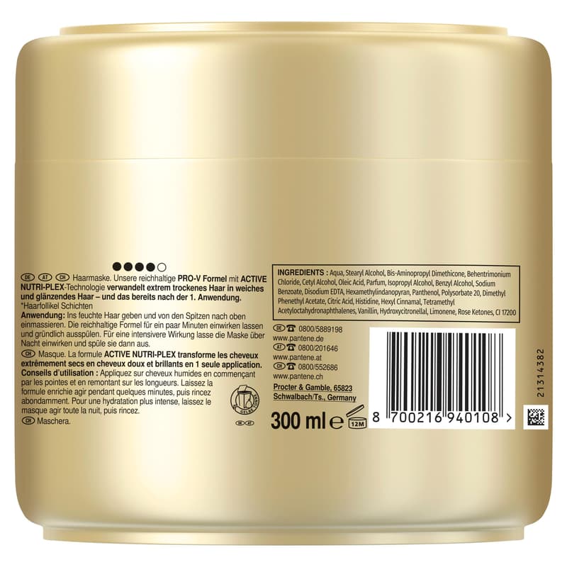 Pantene PRO-V Haarkur/Balsam Moisture Boost Keratin Protect Haarmaske