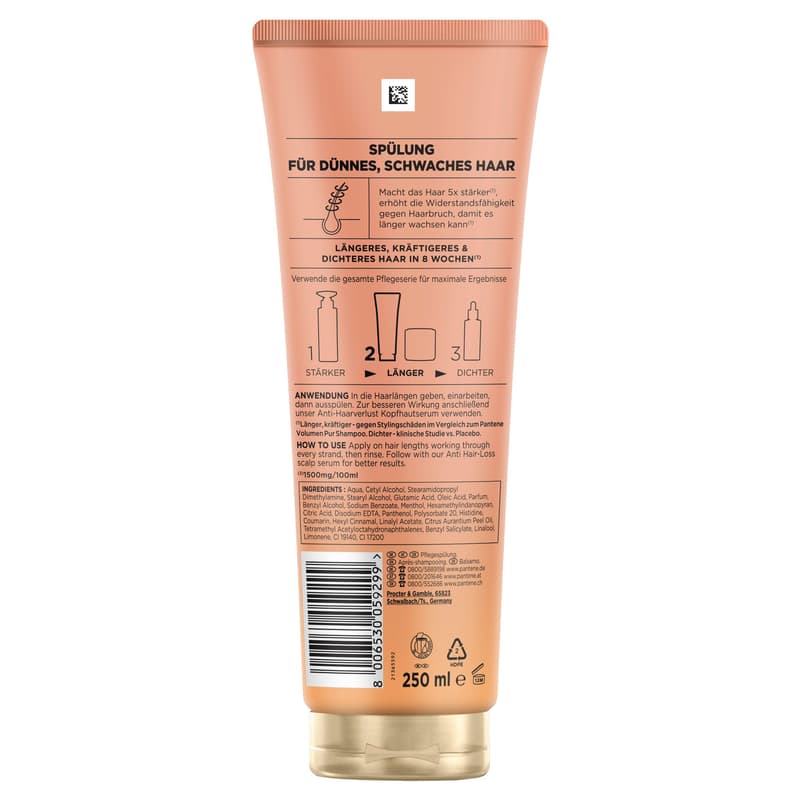 Pantene Pro-V Haarkur/Balsam Grow Abundant Anti-Haarverlust