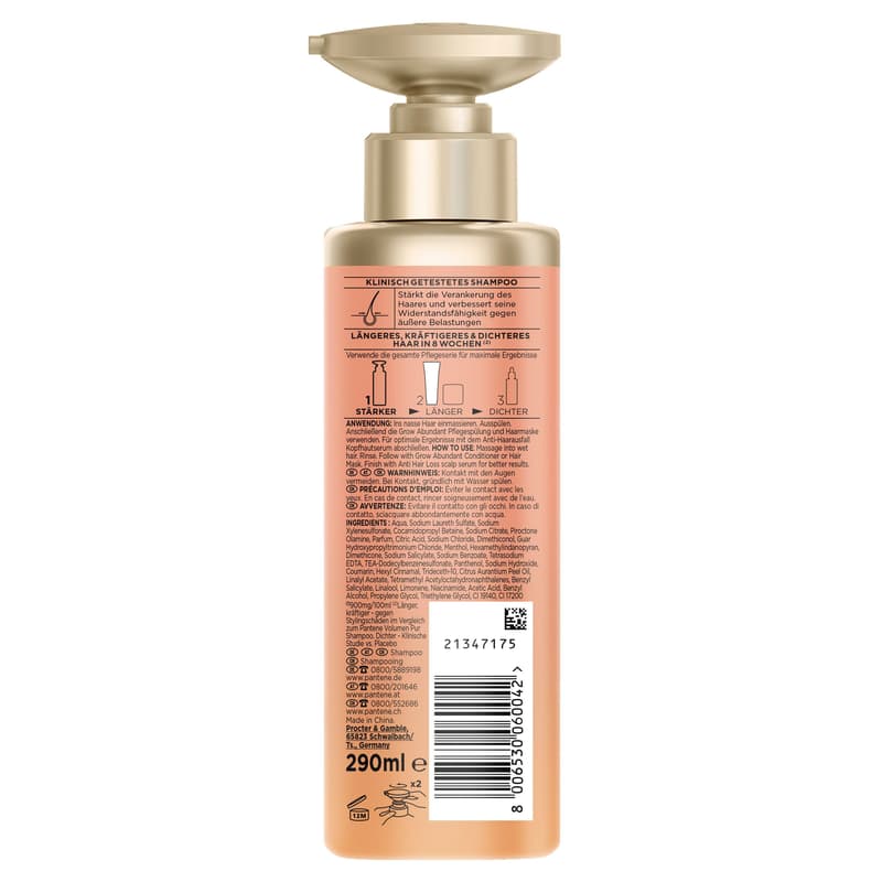 Pantene Pro-V Haarshampoo Grow Abundant Anti-Haarverlust