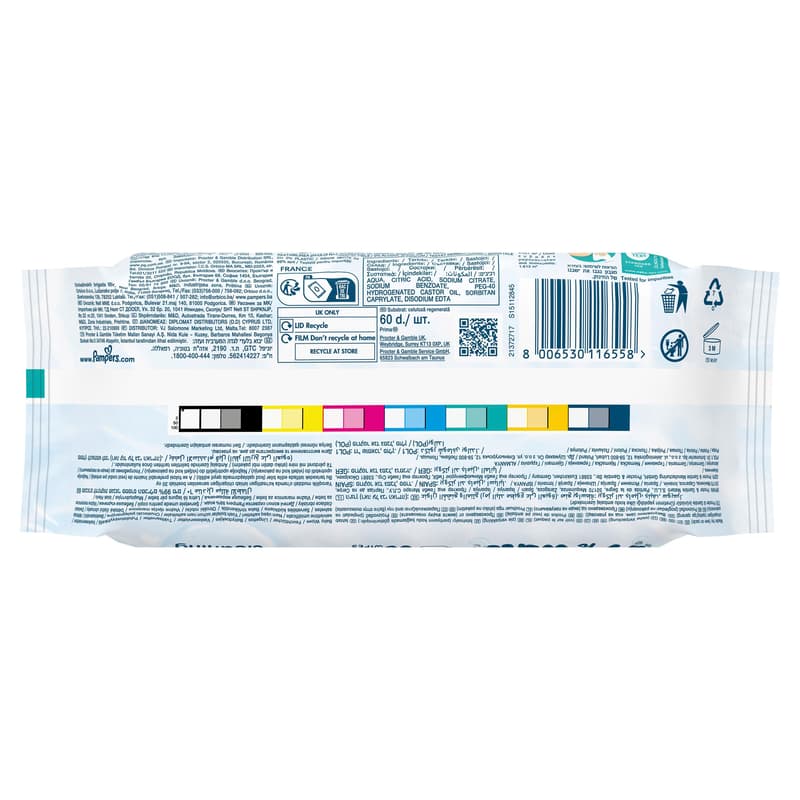 Pampers Feuchttücher 99% Water 1x 60 ST