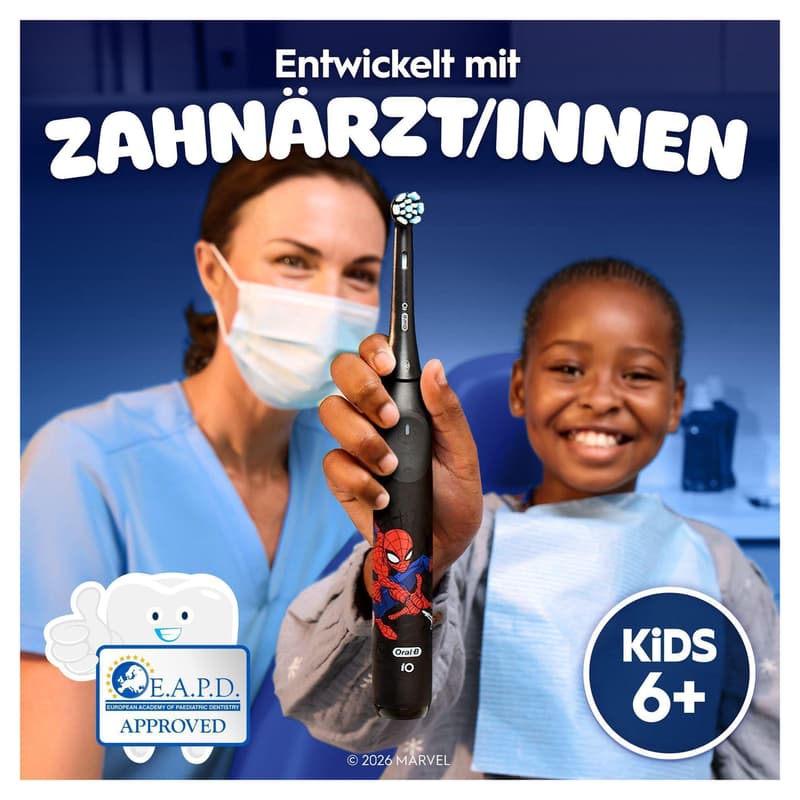Oral-B iO Kids 6+ mit Reiseetui Spiderman