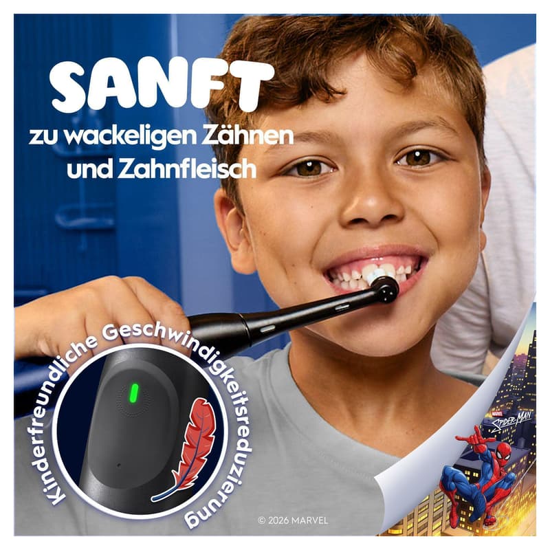 Oral-B iO Kids 6+ mit Reiseetui Spiderman