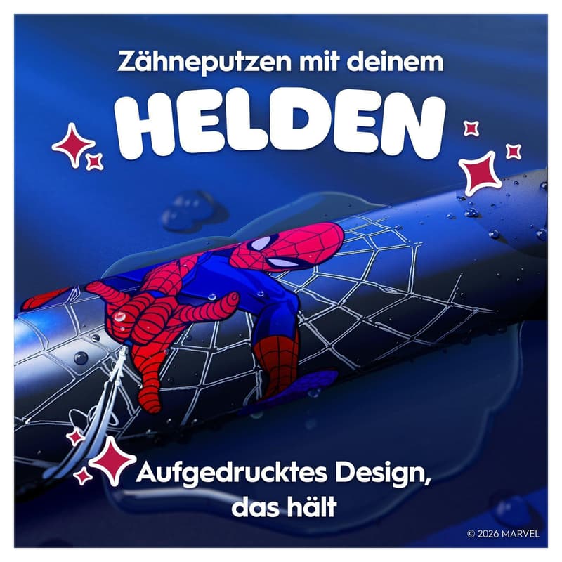 Oral-B iO Kids 6+ Elektrische Zahnbürste mit Reiseetui Spiderman