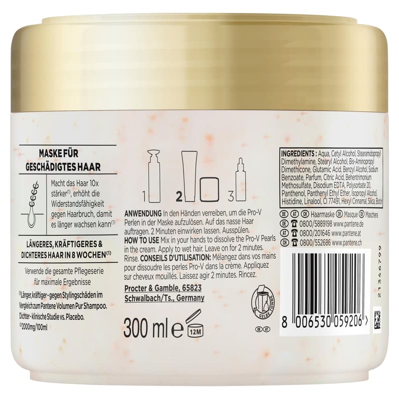 Pantene Pro-V Haarkur/Balsam Grow Abundant Anti-Haarverlust Haarmaske