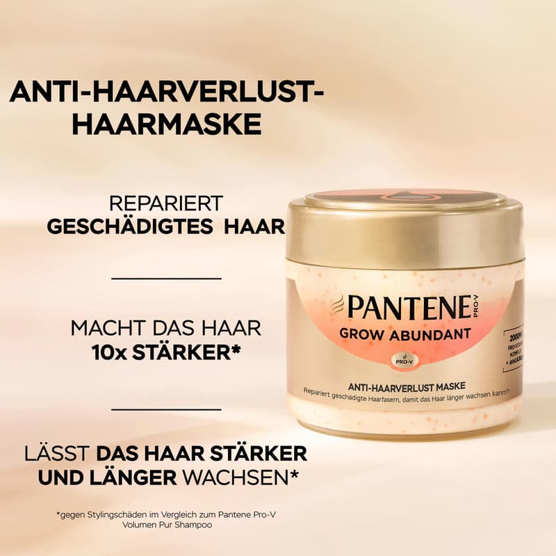 Pantene Pro-V Haarkur/Balsam Grow Abundant Anti-Haarverlust Haarmaske