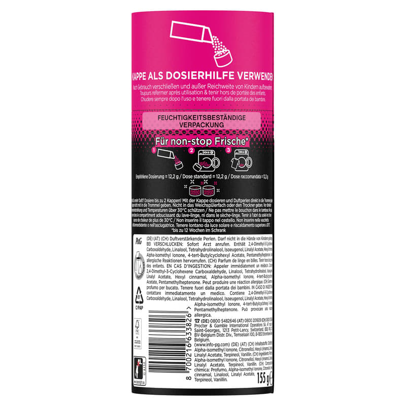 Lenor UNSTOPPABLES Wäscheparfüm Fresh Sensations