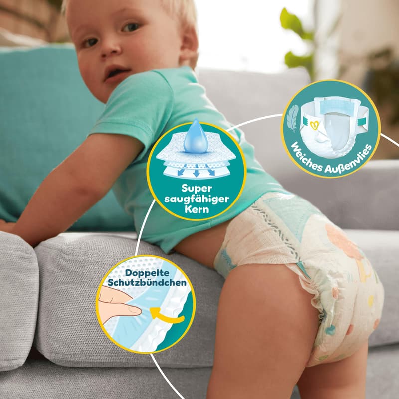 Pampers Baby Dry Windeln Gr.7 Extra Large, Single Pack, 15+kg