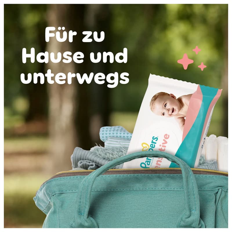 Pampers Feuchttücher Sensitive 6er Pack