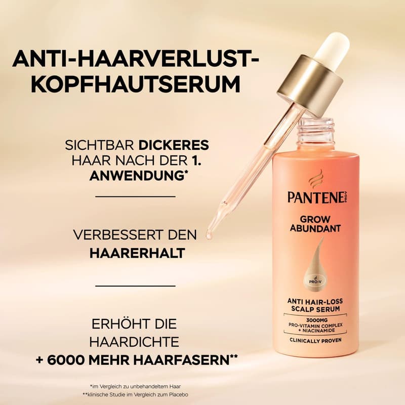 Pantene Pro-V Haarkur Balsam Anti-Haarverlust Kopfhaut Serum