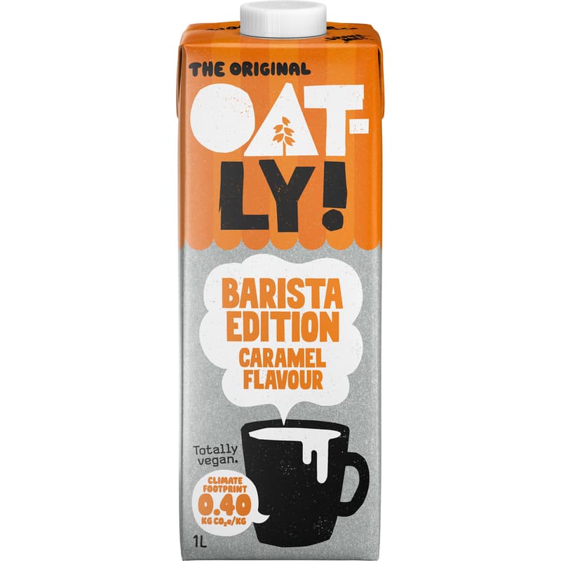 Oatly Oat Barista Edition Caramel Flavour