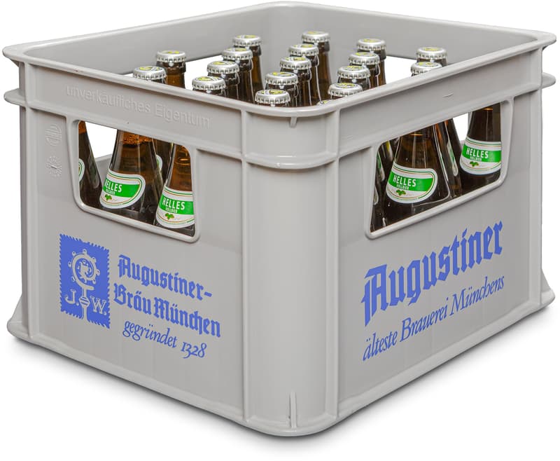 Augustiner Lagerbier Hell crate 24x0,33 l (SEVERAL)