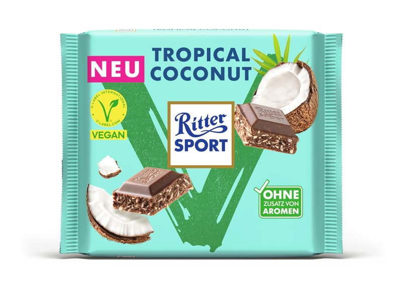 Ritter Sport Vegan Tropical Coconut