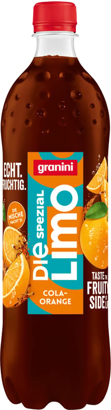 Die Limo von Granini Cola-Orange
