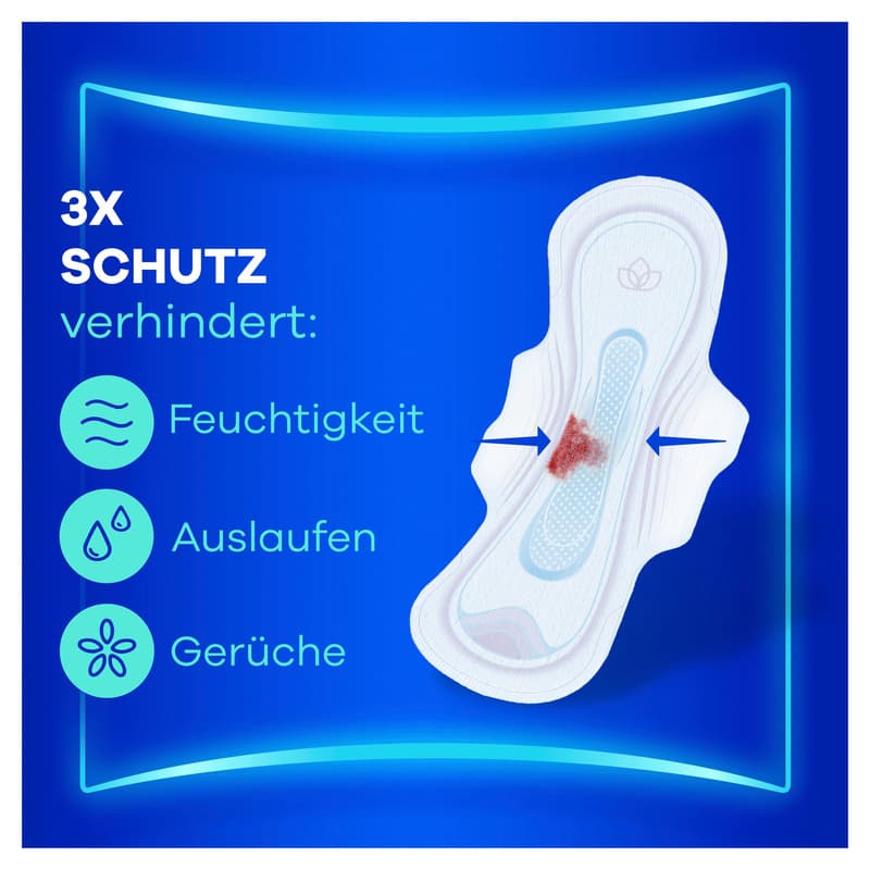 Always Ultra Damenbinden Night mit Flügeln Monatspaket, (3 x 28)
