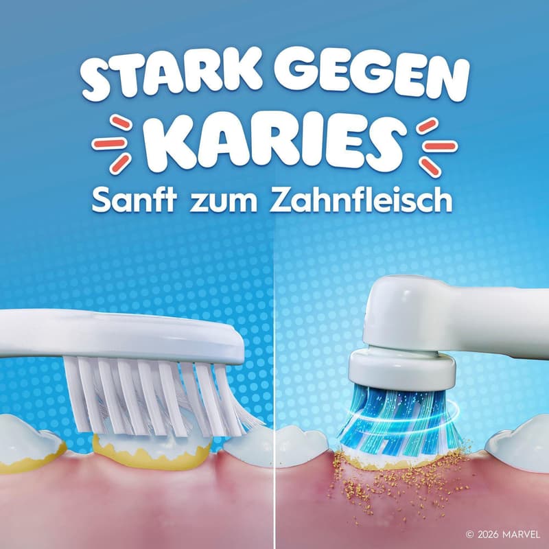 Oral-B Vitality Elektrische Zahnbürste Pro 103 Kids Spiderman