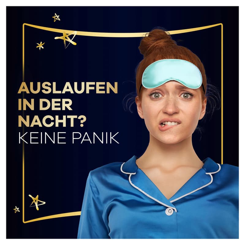 Always Ultra Damenbinden Secure Night Extra mit Flügeln Monatspaket, (4 x 16)