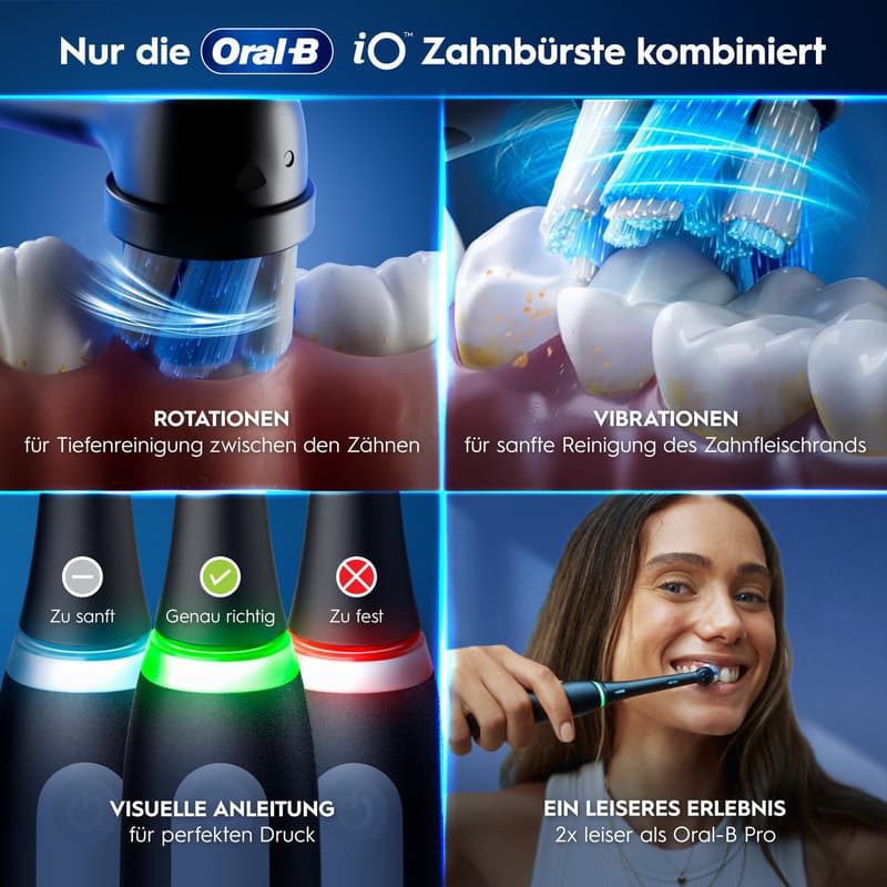 Oral-B Elektrische Zahnbürste iO Series 3n Matt Black