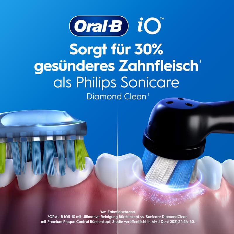 Oral-B Elektrische Zahnbürste iO Series 3n Matt Black