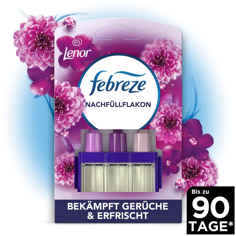 Febreze 3Volution Lufterfrischer Duftstecker Nachfüllflakon Lenor Amethyst