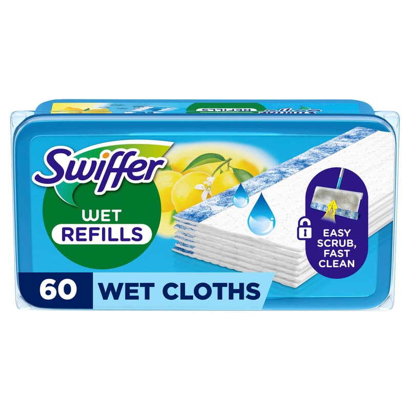 Swiffer Wet Wischtücher Nachfüllpackung 60er Komfort Pack 3x20 Tücher