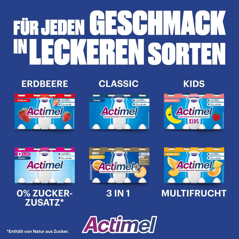 Actimel Strawberry & Pomegranate