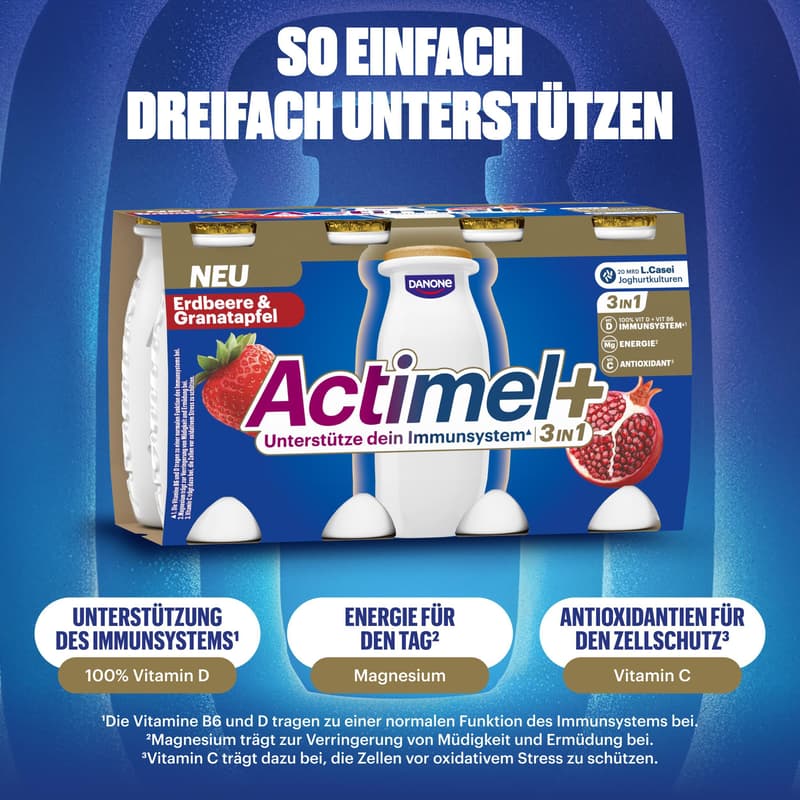 Actimel Strawberry & Pomegranate