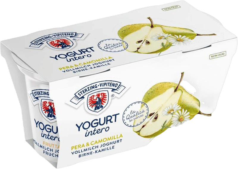 whole milk yogurt pear and chamomile