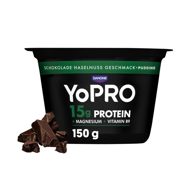 YoPRO High Protein Pudding Chocolate Hazelnut