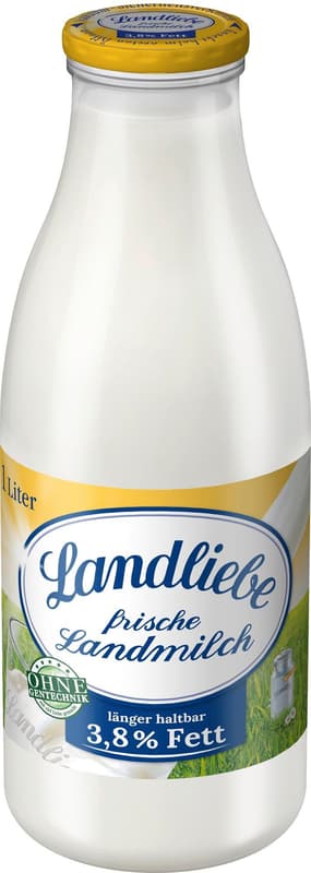 Landliebe Fresh Milk 3,8% (Reusable Deposit)
