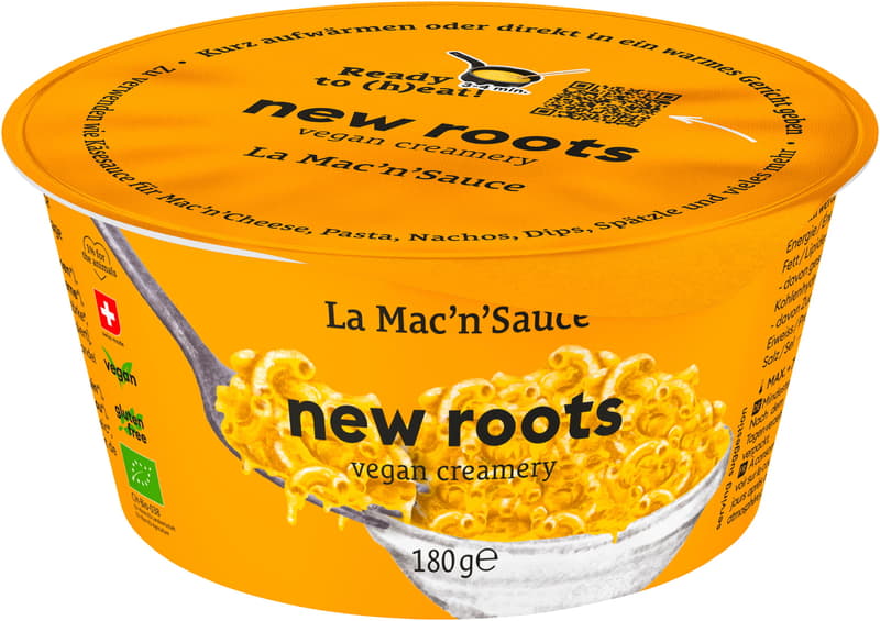 New Roots Bio La Mac'n'Sauce VEGAN