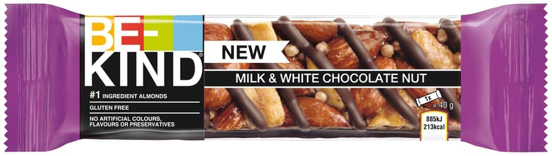 BE-KIND Milk & White Chocolate Nut